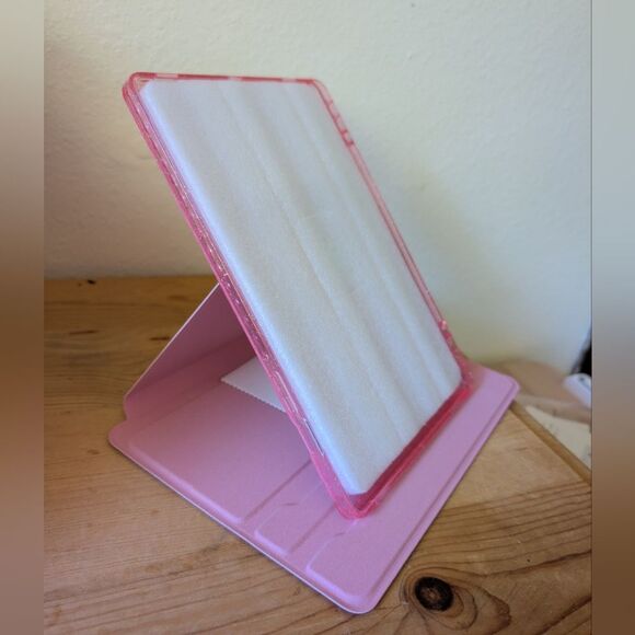 Samsung Galaxy Tab S9 11" Rotating Case Pink Glitter - Picture 3 of 3